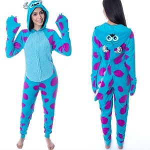 Monsters Inc Sulley Onsie Union Suit Pajamas